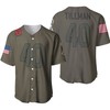Arizona Cardinals Pat Tillman #40 Great Player Nfl Camo 2019 Salute To Service 3d Designed Allover Gift For Arizona Fans Baseball Jersey - Robokeg