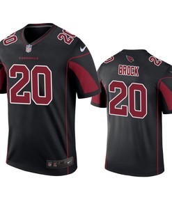 Arizona Cardinals Tramaine Brock Black Color Rush Legend Jersey - Mens - Robokeg