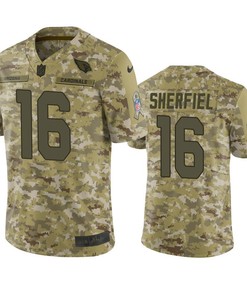 Arizona Cardinals Trent Sherfield Jersey Nfl Camo Salute To Service - Robokeg