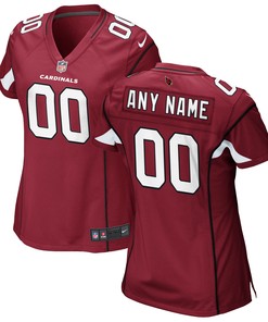 Arizona Cardinals Womens Custom Game Jersey Cardinal Custom Jerseys Nfl - Robokeg