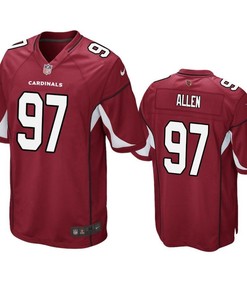 Arizona Cardinals Zach Allen 2019 Nfl Draft Cardinal Game Jersey - Robokeg