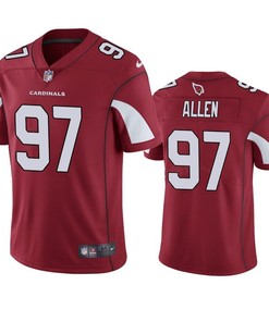 Arizona Cardinals Zach Allen 2019 Nfl Draft Cardinal Vapor Limited Jersey - Robokeg