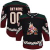 Arizona Coyotes 2021/22 Home Premier Custom Jersey - Black Custom Jerseys Nhl - Robokeg