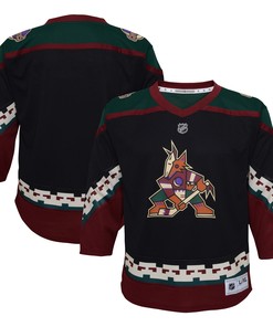 Arizona Coyotes 2021/22 Home Replica Jersey - Black Nhl - Robokeg