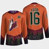 Arizona Coyotes 2022 Reverse Retro 2.0 Andrew Ladd 16 Orange Primegreen Jersey Men's - Robokeg