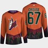 Arizona Coyotes 2022 Reverse Retro 2.0 Lawson Crouse 67 Orange Primegreen Jersey Men's - Robokeg