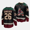 Arizona Coyotes #26 Arizona Coyotes 2023 NHL Draft Home Men Jersey - Robokeg