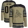 Arizona Coyotes Adidas Military Appreciation Team Authentic Custom Practice Jersey - Camo Custom Jerseys Nhl - Robokeg