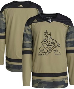 Arizona Coyotes Adidas Military Appreciation Team Authentic Practice Jersey - Camo Nhl - Robokeg