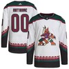Arizona Coyotes Adidas Primegreen Authentic Pro Custom Jersey - White Custom Jerseys Nhl - Robokeg