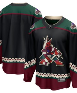 Arizona Coyotes Fanatics Branded 2021/22 Home Breakaway Jersey - Black Nhl - Robokeg