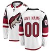 Arizona Coyotes Fanatics Branded Away Breakaway Custom Jersey White Custom Jerseys Nhl - Robokeg