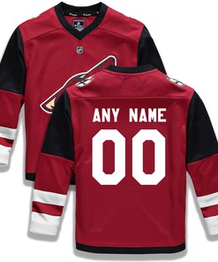 Arizona Coyotes Fanatics Branded Home Replica Custom Jersey - Red Custom Jerseys Nhl - Robokeg