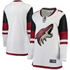 Arizona Coyotes Fanatics Branded Womens Away Breakaway Jersey - White Nhl - Robokeg