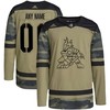 Arizona Coyotes Military Appreciation Team Custom Practice Jersey - Camo - Robokeg