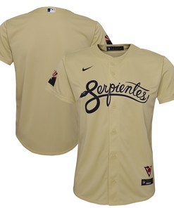 Arizona Diamondbacks 2021 City Connect Replica Jersey - Gold Mlb - Robokeg