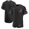 Arizona Diamondbacks Alternate Authentic Team Jersey Black Mlb - Robokeg