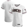 Arizona Diamondbacks Home Authentic Team Jersey White Mlb - Robokeg
