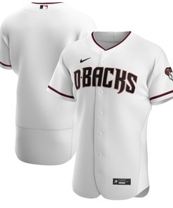 Arizona Diamondbacks Home Authentic Team Jersey White Mlb - Robokeg