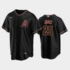 Arizona Diamondbacks Jersey, Druw Jones 25 2022-23 Draft Black Alternate Jersey - Robokeg