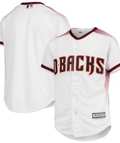 Arizona Diamondbacks Majestic Home Official Team Jersey - White Mlb - Robokeg