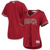 Arizona Diamondbacks Majestic Womens Alternate Official Team Jersey Red Mlb - Robokeg