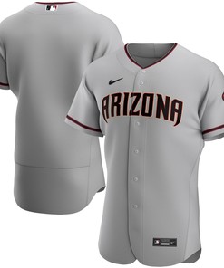 Arizona Diamondbacks Road Authentic Team Jersey - Gray Mlb - Robokeg