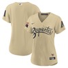 Arizona Diamondbacks Womens 2021 City Connect Replica Jersey - Gold Mlb - Robokeg