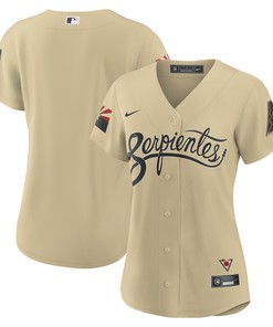 Arizona Diamondbacks Womens 2021 City Connect Replica Jersey - Gold Mlb - Robokeg