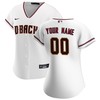 Arizona Diamondbacks Womens Home Replica Custom Jersey - White Custom Jerseys Mlb - Robokeg