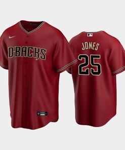 Arizona Druw Jones 25 2022-23 Draft Diamondbacks Red Alternate Jersey - Robokeg