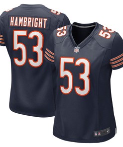 Arlington Hambright Chicago Bears Womens Player Game Jersey - Navy Nfl - Robokeg