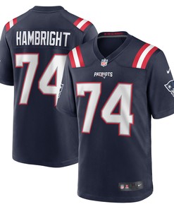 Arlington Hambright New England Patriots Game Jersey - Navy Nfl - Robokeg