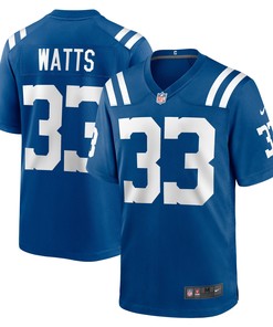 Armani Watts Indianapolis Colts Player Game Jersey - Royal Nfl - Robokeg