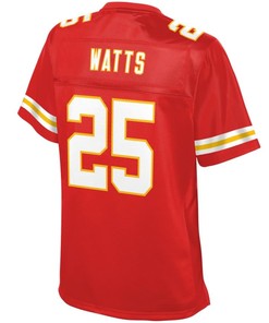 Armani Watts Kansas City Chiefs Nfl Pro Line Womens Player Jersey - Red - Robokeg