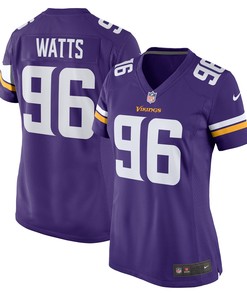 Armon Watts Minnesota Vikings Womens Game Jersey - Purple Nfl - Robokeg