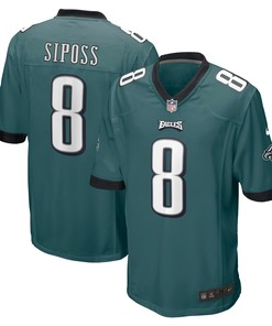Arryn Siposs Philadelphia Eagles Game Jersey - Midnight Green Nfl - Robokeg