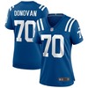 Art Donovan Indianapolis Colts Womens Game Retired Player Jersey - Royal Nfl - Robokeg