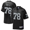 Art Shell Las Vegas Raiders Nfl Pro Line Replica Retired Player Jersey - Black - Robokeg