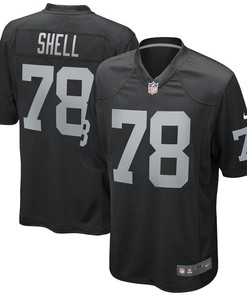 Art Shell Las Vegas Raiders Nike Game Retired Player Jersey - Black - Robokeg