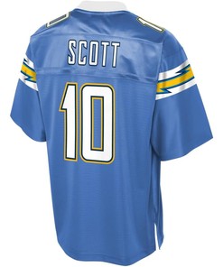 Artavis Scott Los Angeles Chargers Nfl Pro Line Alternate Player Jersey - Powder Blue - Robokeg