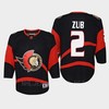 Artem Zub 2 Ottawa Senators 2022 Special Edition 2.0 Retro Youth Jersey Black - Robokeg