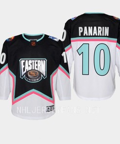 Artemi Panarin 10 New York Rangers 2023 All-Star Game Jersey Black Equipment - Robokeg