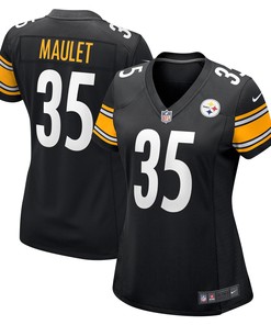 Arthur Maulet Pittsburgh Steelers Womens Game Jersey - Black Nfl - Robokeg