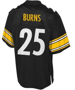 Artie Burns Pittsburgh Steelers Nfl Pro Line Youth Player Jersey - Black - Robokeg