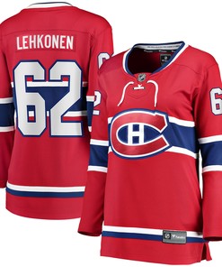 Artturi Lehkonen Montreal Canadiens Fanatics Branded Womens Home Breakaway Player Jersey - Red Nhl - Robokeg