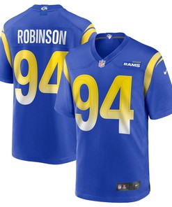 Ashawn Robinson Los Angeles Rams Game Jersey - Royal Nfl - Robokeg