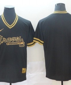 Atlanta Braves 2020 Mlb Black Jersey - Robokeg