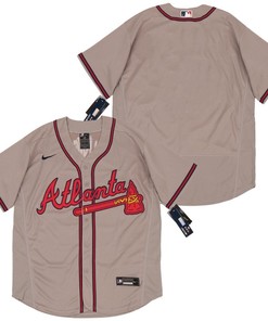 Atlanta Braves 2020 Mlb Grey Jersey - Robokeg