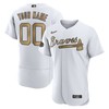 Atlanta Braves 2022 Mlb All-star Game Authentic Custom Jersey - White Custom Jerseys Mlb - Robokeg